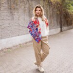 jedwabna apaszka cyrk spadiora