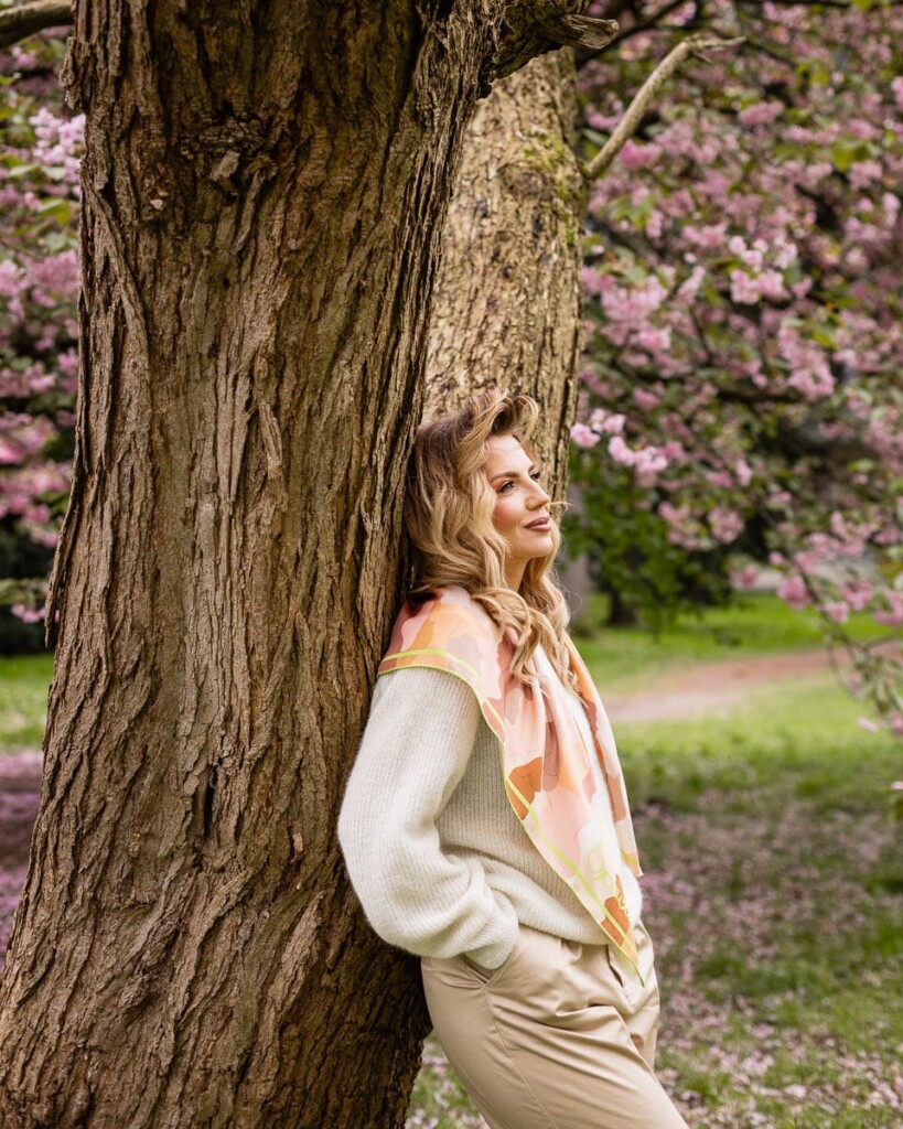 jedwabna apaszka kamuflaz spadiora 2