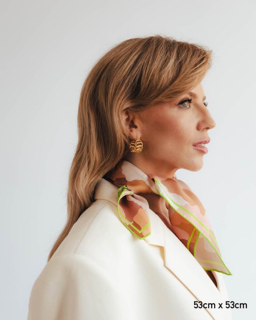 jedwabna apaszka kamuflaz spadiora 9