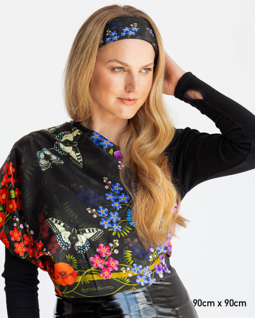 apaszka jedwabna rozlaka spadiora 1