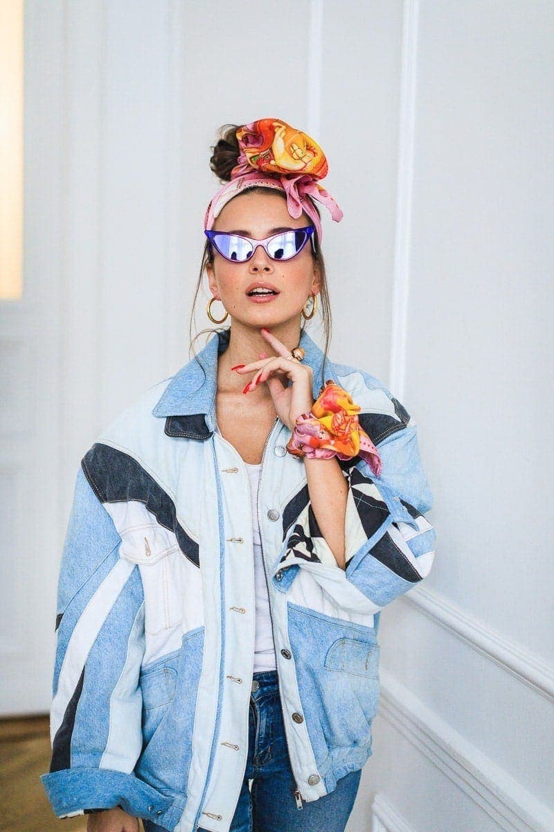 Apaszka jedwabna Spadiora Macierzyństwo 6