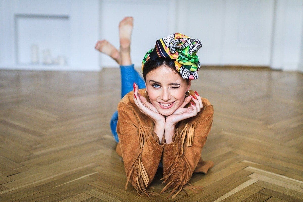 Apaszka jedwabna Spadiora Dylemadka 4