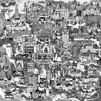 Seideneinstecktuch Hierzulande Spadiora