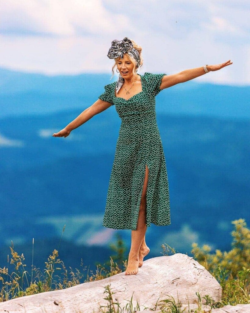 Apaszka jedwabna Spadiora Mój Kraj Marta Lech-Maciejewska