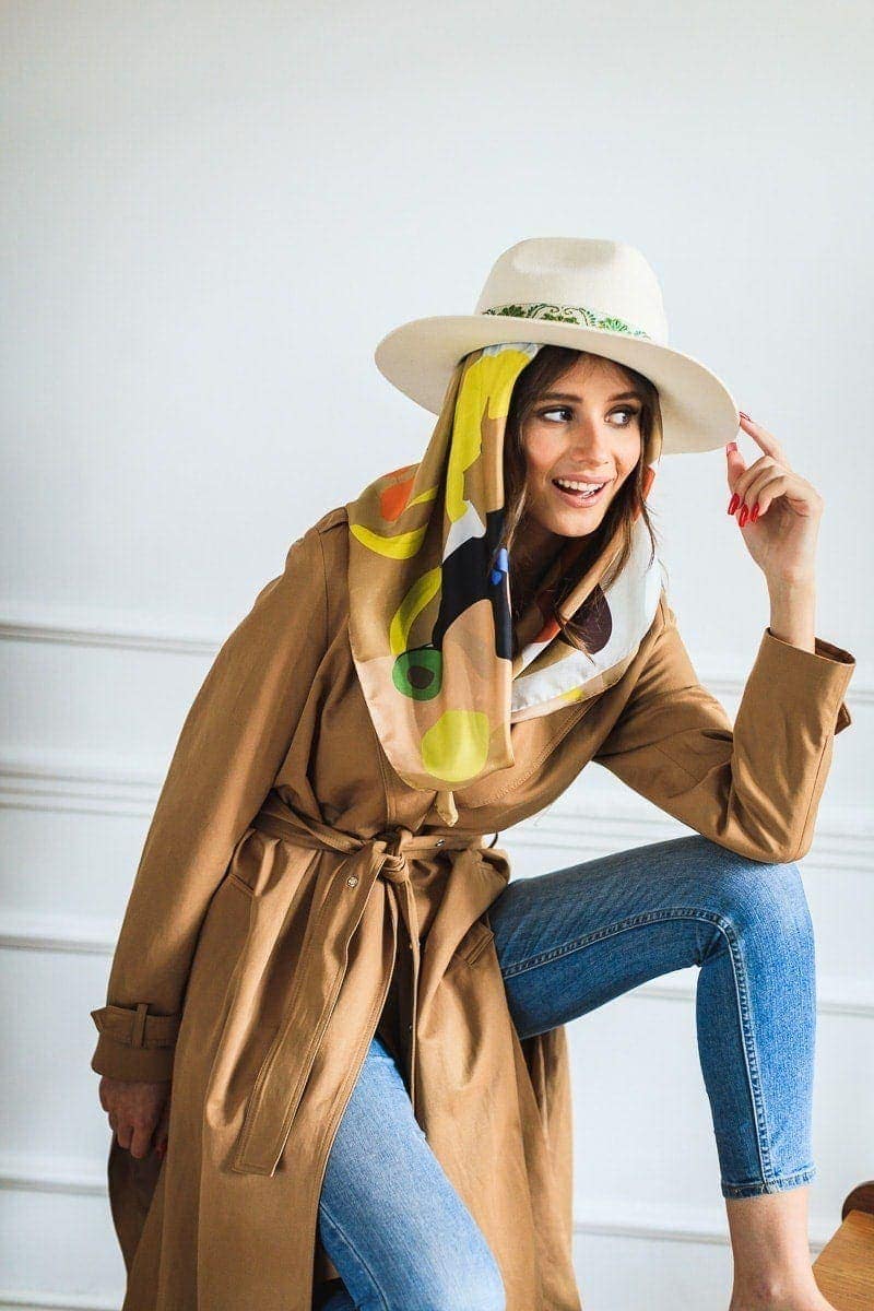 Apaszka jedwabna Spadiora Kobiecość 6