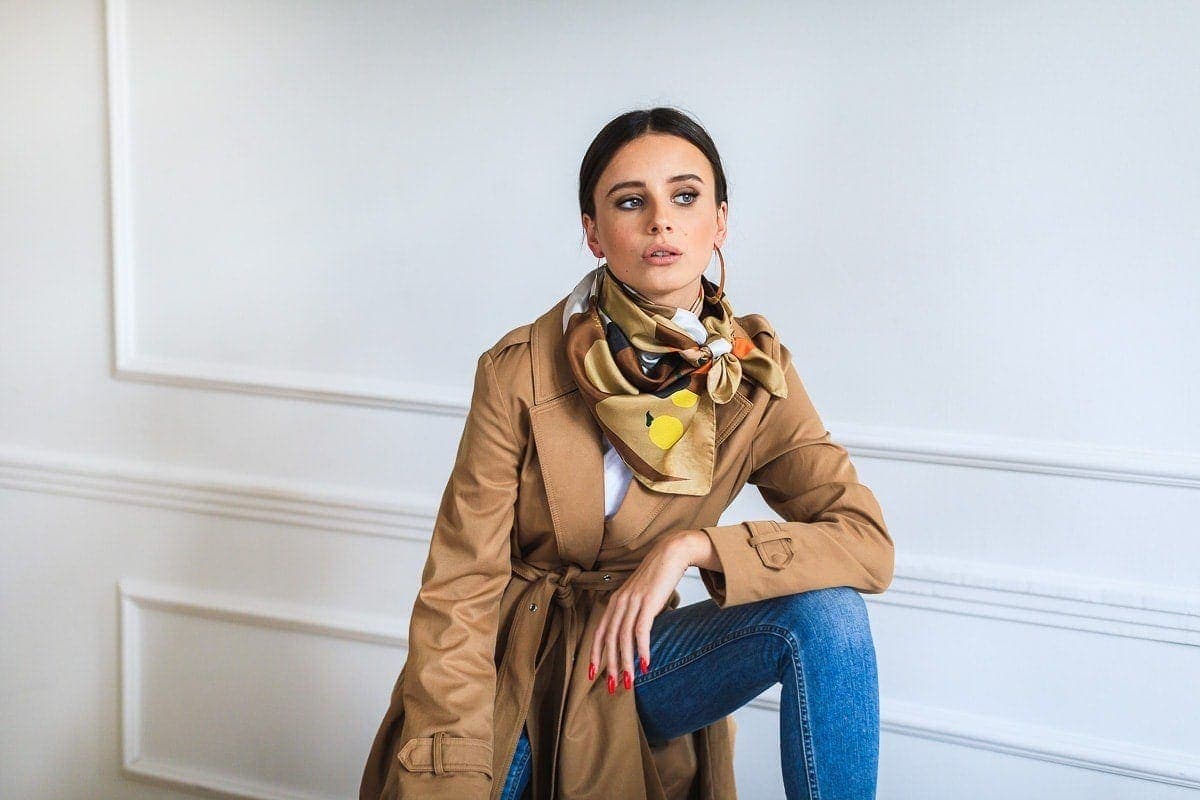 Apaszka jedwabna Spadiora Kobiecość 7