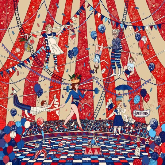 apaszka cyrk Spadiora