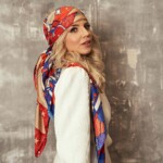 apaszka jedwabna cyrk Spadiora Marta