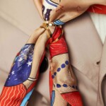 cyrk pierścienica jedwabna apaszka Marta