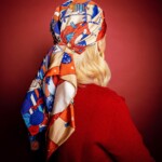 apaszka jedwabna Spadiora Cyrk piratka