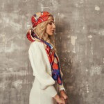 jedwabna apaszka cyrk Spadiora Marta