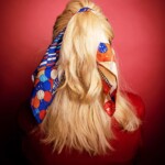 apaszka jedwabna Spadiora cyrk kucyk