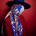 apaszka jedwabna Spadiora Cyrk