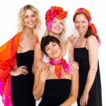 apaszka jedwabna Spadiora "Nazywaj ją jak chcesz" Marta i dziewczyny