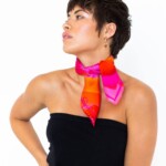 apaszka jedwabna Spadiora "Nazywaj ją jak chcesz" 53x53