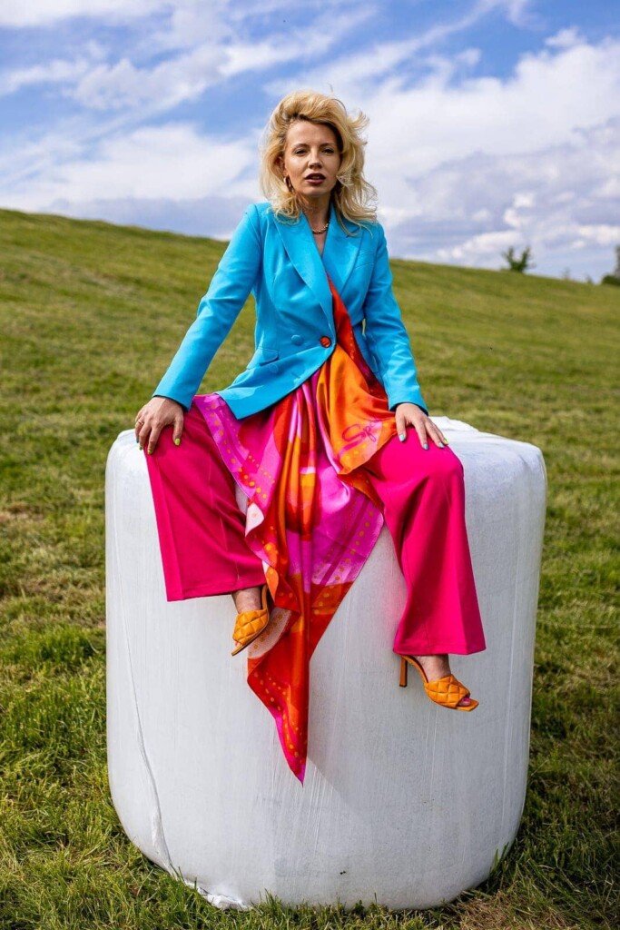 jedwabna apaszka "Nazywam ją jak chcesz"