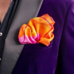 jedwabna poszetka męska "Nazywaj ją jak chcesz" Spadiora