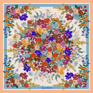 dojrzałość jedwabna apaszka Spadiora