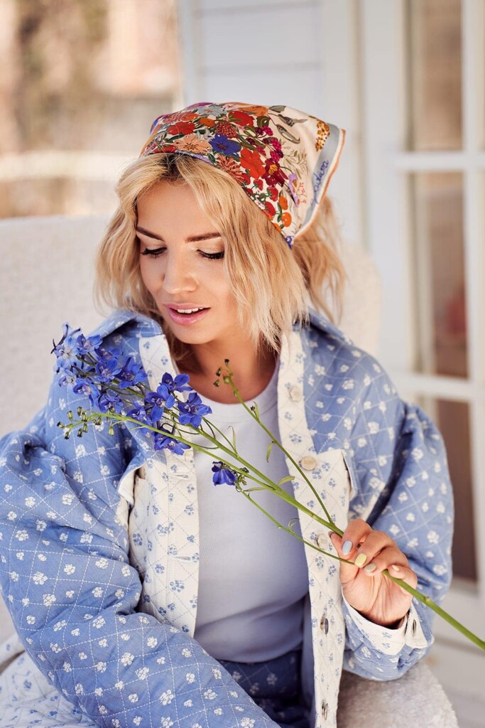 dojrzałość apaszka jedwabna spadiora