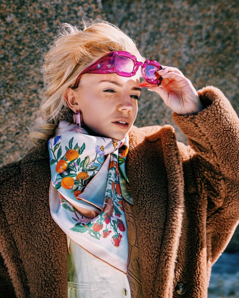 jedwabna apaszka Spadiora "Dojrzałość" Marta