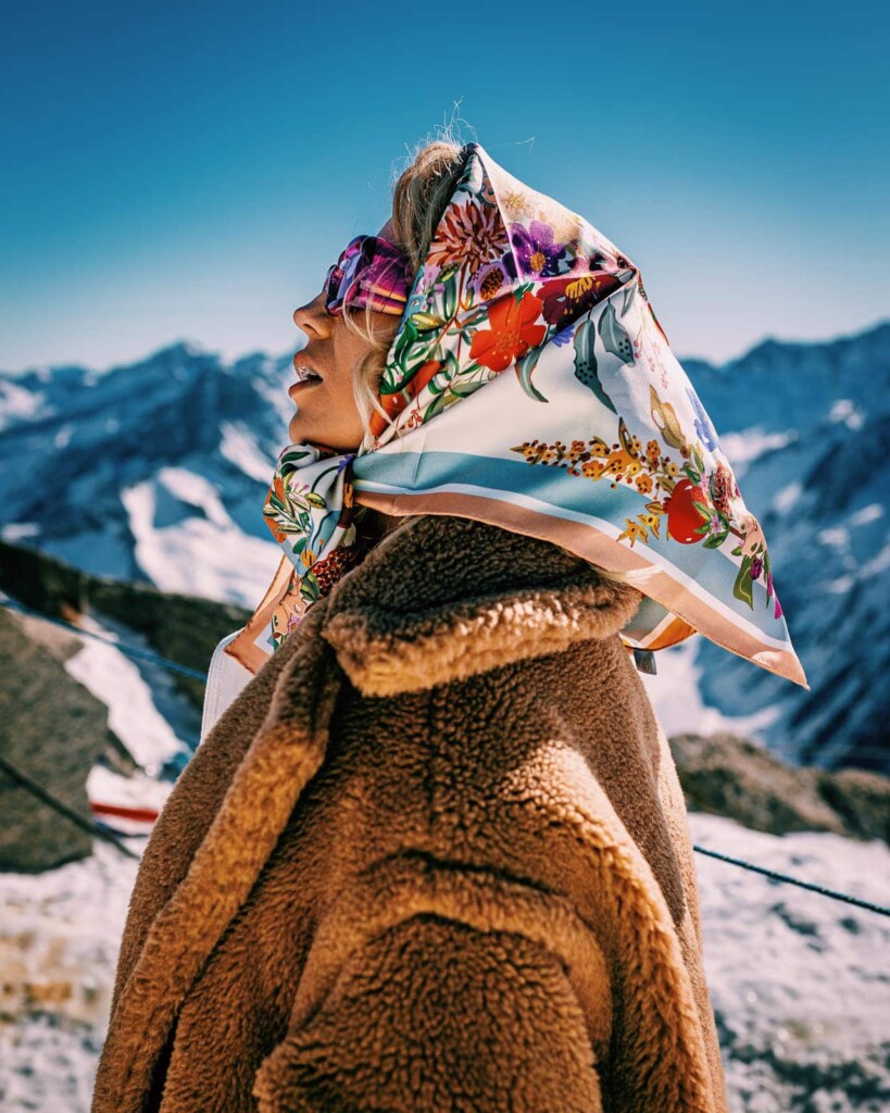 jedwabna apaszka Spadiora "Dojrzałość"