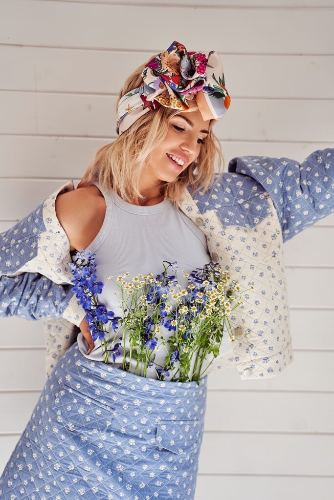 Spadiora Dojrzałość apaszka jedwabna