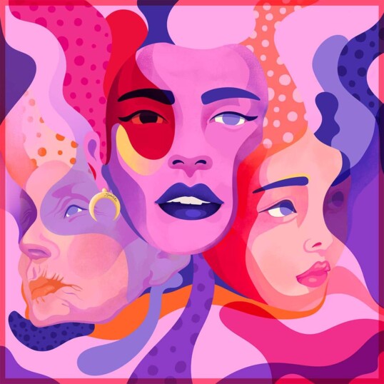 Międzypokoleniowa apaszka jedwabna Spadiora