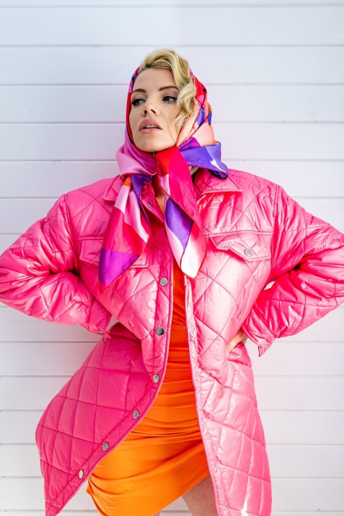 apaszka Międzypokoleniowa jedwabna Spadiora