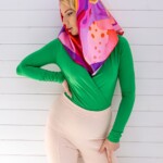 Spadiora apaszka jedwabna Międzypokoleniowa