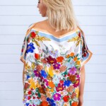 jedwabna tunika Spadiora dojrzałość apaszka