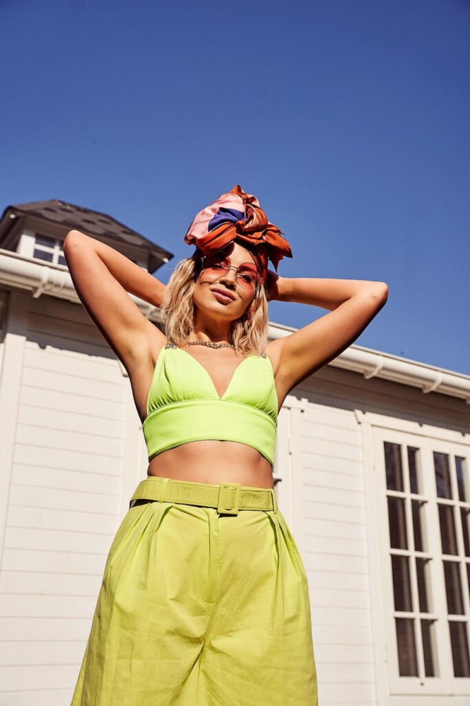 jedwabna apaszka Żywioł turban Spadiora