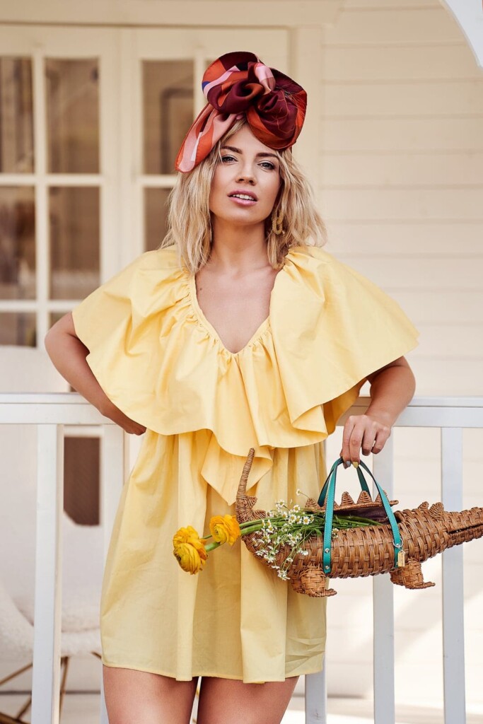 żywioły Spadiora jedwabna apaszka