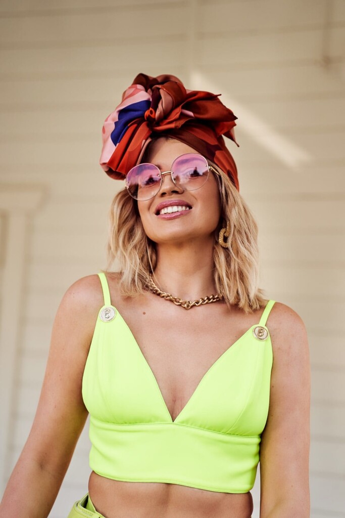 turban apaszka jedwabna Spadiora Żywioły