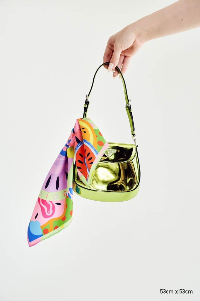 apaszka jedwabna spadiora soczysta