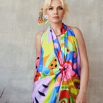 jedwabna soczysta apaszka Spadiora