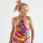 Spadiora soczysta jedwabna apaszka