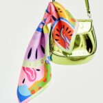 soczysta jedwabna apaszka Spadiora