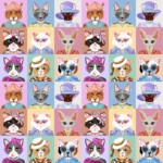 koty jedwabne akcesoria twilly