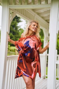 Spadiora jedwabna tunika Żywioły