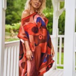 jedwabna tunika Żywioły Spadiora