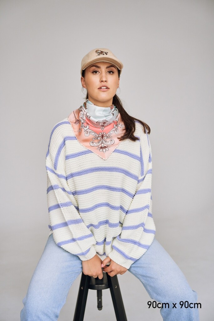 Spadiora jedwabna karuzela pudrowy róż