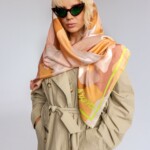 apaszka Spadiora jedwabna kamuflaż