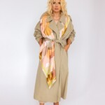 spadiora jedwabna apaszka Kamuflaż