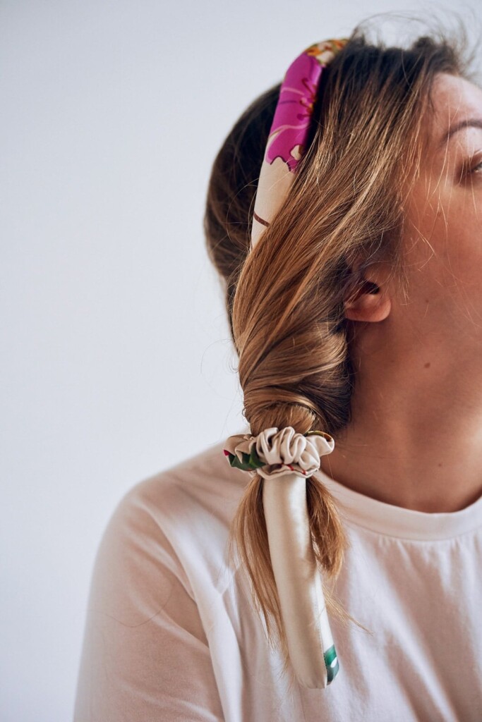 Spadiora jedwabny wałek do kręcenia włosów Dojrzałość