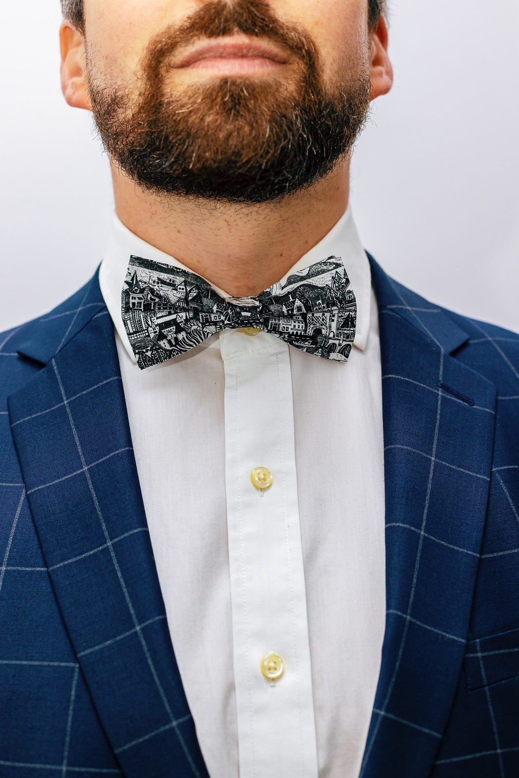 jedwabna muszka męska mój kraj Spadiora