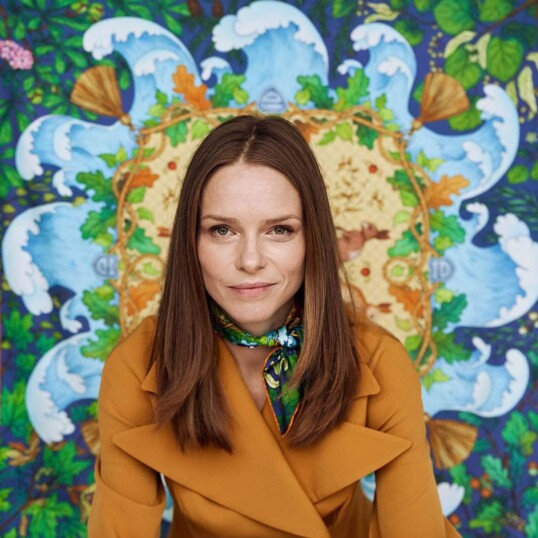 rok królika jedwabna apaszka Marta Piepiora