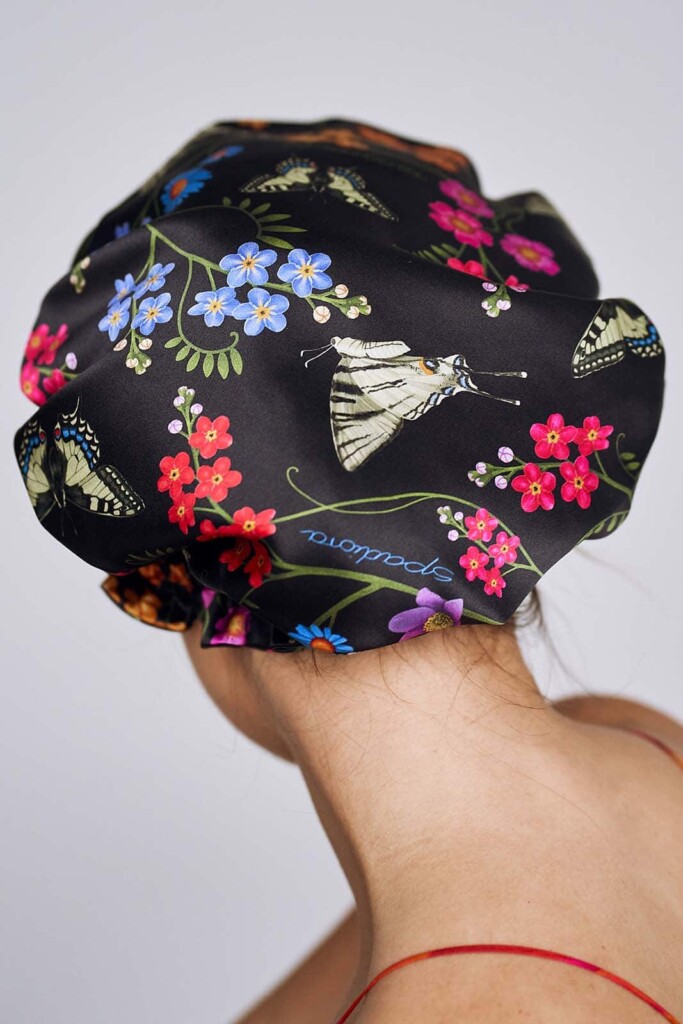 Spadiora jedwabny czepek do spania rozłąka