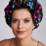 czepek do spania jedwabny rozłąka Spadiora