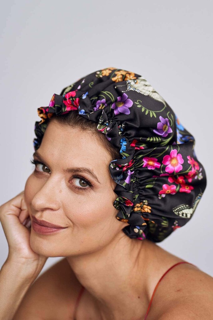 rozłąka jedwabny czepek do spania Spadiora