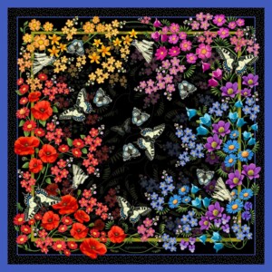 jedwabna apaszka rozłąka Spadiora